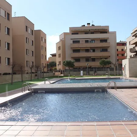 Apartamento Con Piscina A 300m Playa Fenals-lloret ヴィラ *